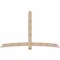 Ekena Millwork Bellingham Smooth Timber Gable Bracket, Douglas Fir, 96"W x 60"H x 3 1/2"D x 5 1/2"F, 15/12 Pitch GBW096X60X0406BEL00SDF - alternate 1